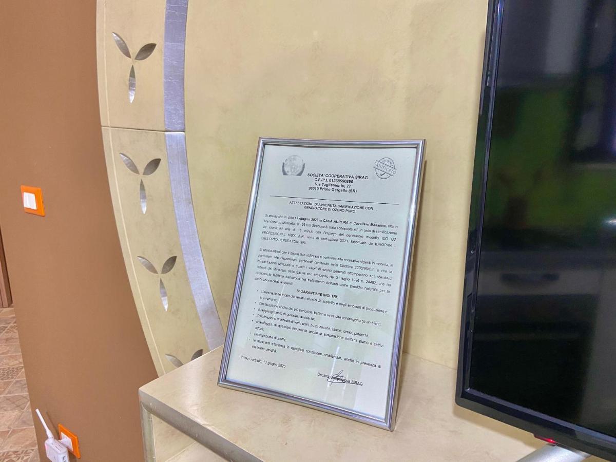 شقة Casa Aurora سيراكوزا المظهر الخارجي الصورة